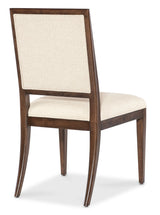 Archives Upholstered Side Chair - Beige / Dark Brown by Hooker Furniture - View 5