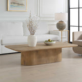 Camerlin Coffee Table Oak - Light Brown by Uttermost - View 3