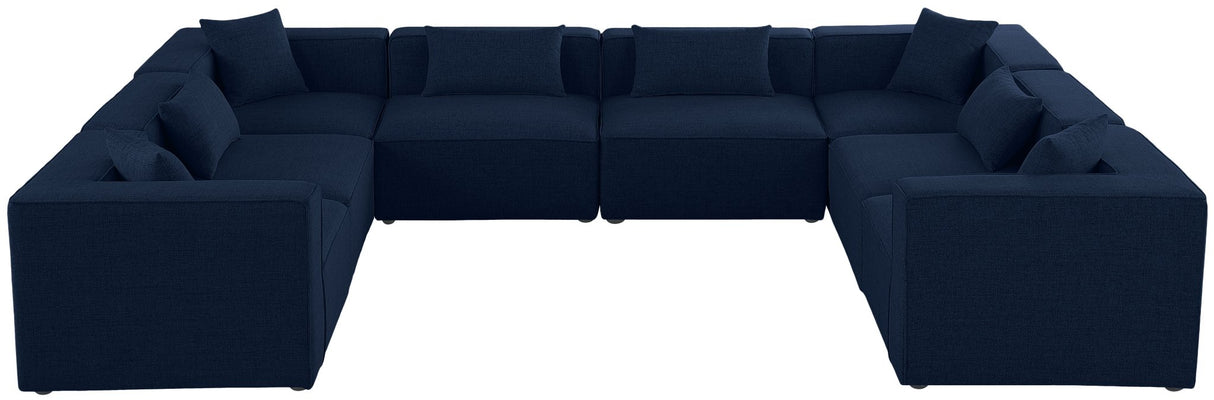 Cube - Modular Sectional - Navy - 630Navy - Sec8A - Home Elegance USA - 5