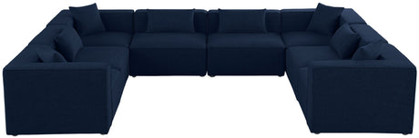 Cube - Modular Sectional - Navy - 630Navy - Sec8A - Home Elegance USA - 5