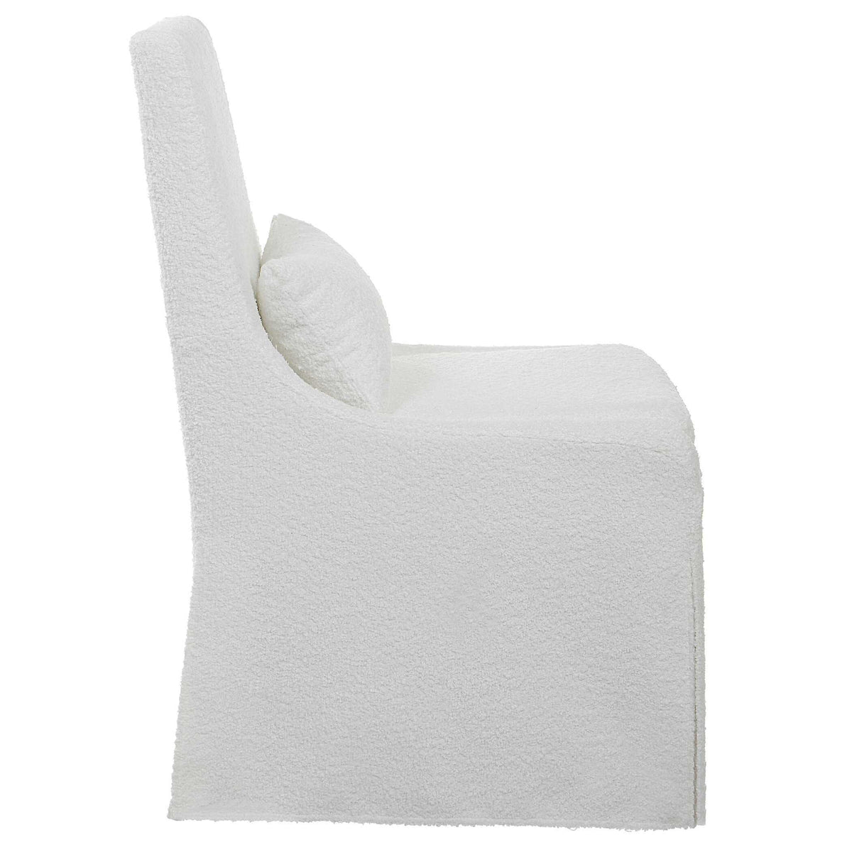 Coley Armless Chair - White by Uttermost - View 5