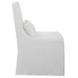 Coley Armless Chair - White by Uttermost - View 5