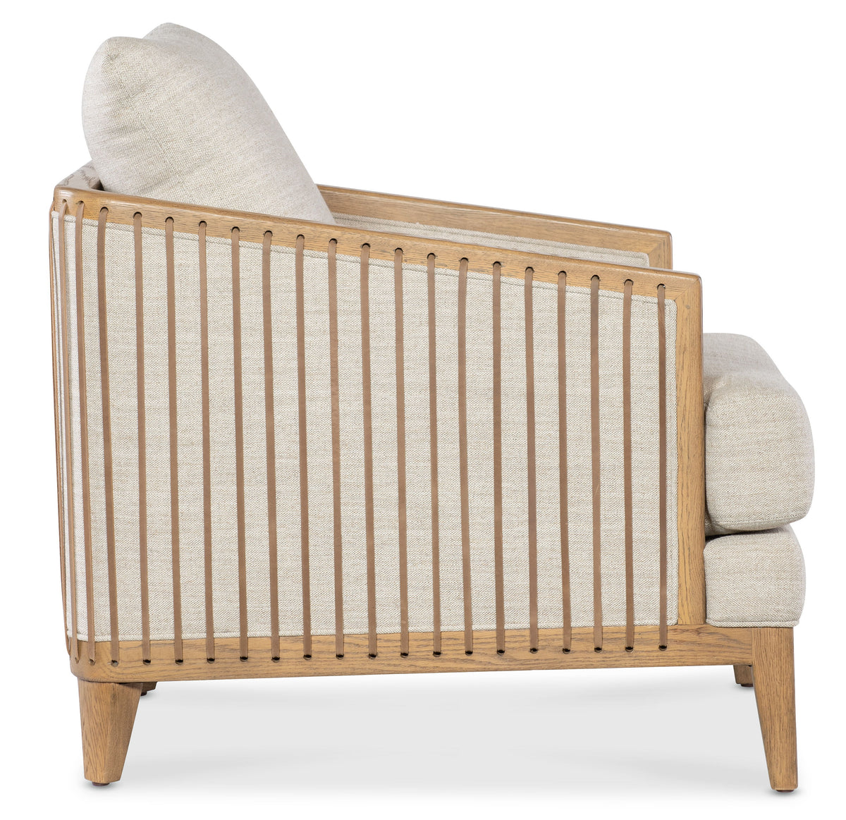 Enveyed Stationary Chair - Beige / Light Brown by Hooker Furniture - View 6