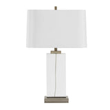 Genevieve Crystal Table Lamp Brass / Gold - Silver by Uttermost - View 8