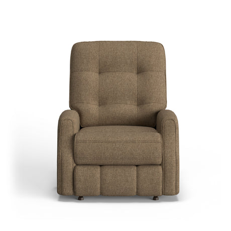 Devon Transitional Fabric Power Rocking Recliner | Flexsteel