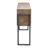 Nevis Contemporary Console Table - Light Brown by Uttermost - View 6