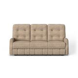 Devon Transitional Fabric Power Reclining Sofa | Flexsteel