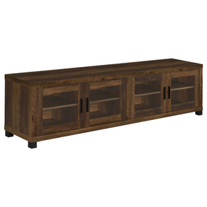 3 Pc Entertainment Center - Sachin 3-piece Entertainment Center With 79" TV Stand Dark Pine