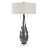 Cardoni Table Lamp Smoke - Dark Gray by Uttermost - View 4
