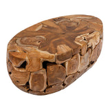 Gareis Teak Coffee Table Woodtone - Light Brown by Uttermost - View 5