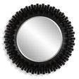 Circle Of Piers Round Mirror - Black by Uttermost - View 1