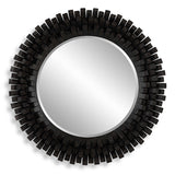 Circle Of Piers Round Mirror - Black by Uttermost - View 1