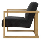 Suspend Modern Accent Chair - Black by Uttermost - View 4