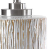 Georgios Cylinder Table Lamp - White by Uttermost - View 7