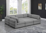 Beckham - Modular Sectional 6 Piece - Gray | Home Elegance USA