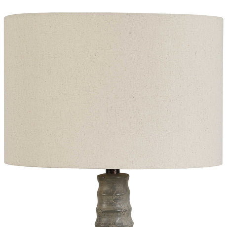 Stratum Rustic Outdoor Table Lamp - Gray by Uttermost - View 6