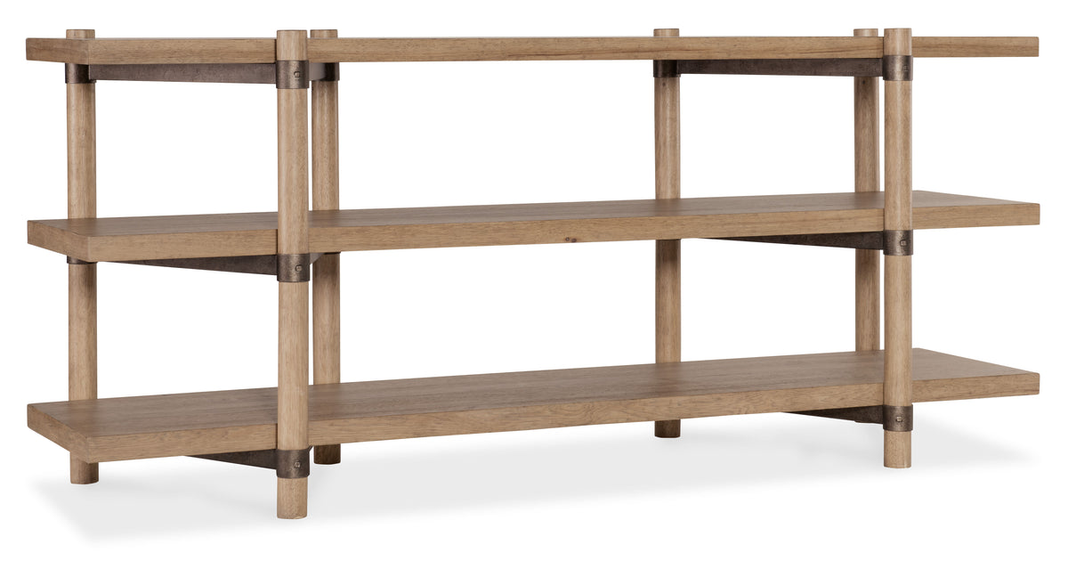 Vineyard Row Console - Light Brown by Hooker Furniture - View 5