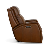 Mustang Power Gliding Recliner With Power Headrest - Rust | Flexsteel
