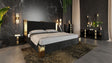 Token Modern Black & Gold Bedroom Set – VIG Furniture - sold by Home Elegance USA