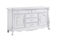 Latisha White Finish Dresser