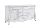 Latisha White Finish Dresser