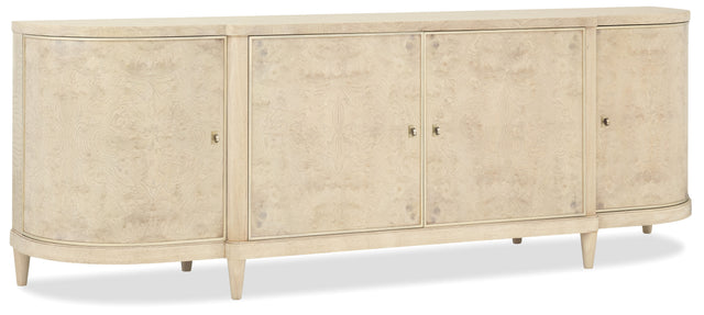 Archives Entertainment Console Alabaster - Beige by Hooker Furniture - View 1