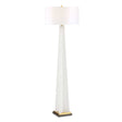 Rosin Floor Lamp - White by Uttermost - View 1