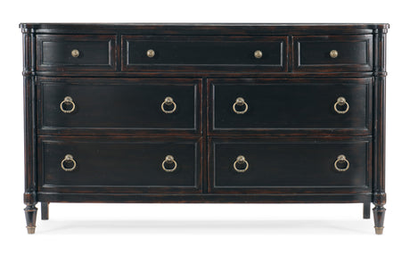 Charleston Seven-Drawer Dresser - Black by Hooker Furniture - View 4