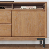 Millwork Entertainment Base - Light Brown | Flexsteel