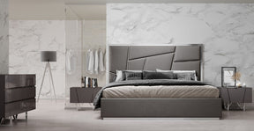 Chrysler Modern Grey Bedroom Set Queen & Eastern King – VIG Furniture - sold by Home Elegance USA