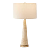 Perkins Travertine Table Lamp - Light Brown by Uttermost - View 1