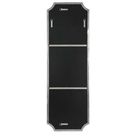 Lennox Nickel Tall Mirror - Silver by Uttermost - View 6