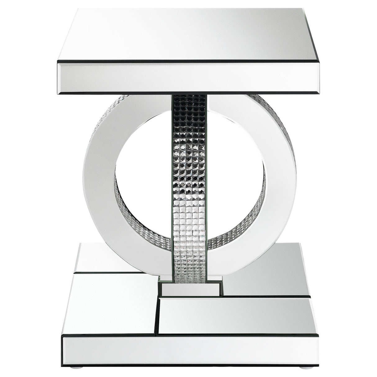 Breena Square End Table Mirror | Coaster | Home Elegance USA