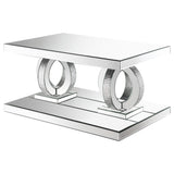 Coffee Table - Breena Rectangular Coffee Table Mirror