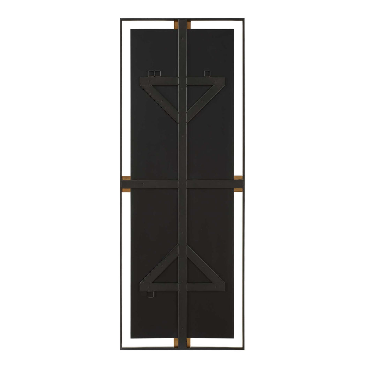Cornerstone Oversized Mirror - Black by Uttermost - View 6