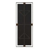 Cornerstone Oversized Mirror - Black by Uttermost - View 6
