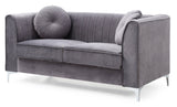 Delray G790A - L Loveseat ( 2 Boxes ) , GRAY - B078S00072 - Home Elegance USA - 2