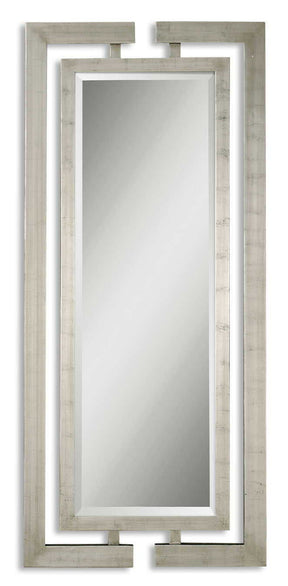 Jamal Silver Mirror by Uttermost - View 1