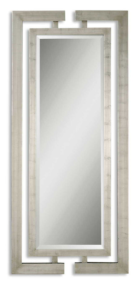 Jamal Silver Mirror by Uttermost - View 1