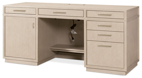Credenza Polished Limestone - Beige by Hooker Furniture - View 4