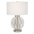 Repetition Marble Table Lamp - White by Uttermost - View 1