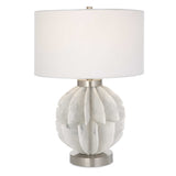 Repetition Marble Table Lamp - White by Uttermost - View 1