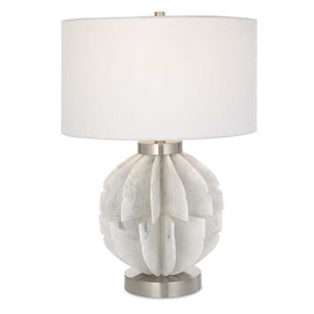 Repetition Marble Table Lamp - White by Uttermost - View 1
