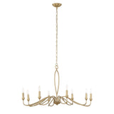 Corella 8 Light Chandelier - Gold by Uttermost - View 7