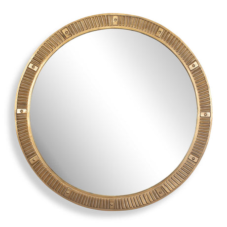 Heart Of Gold Round Mirror by Uttermost - View 1