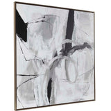 Looping Eternity Framed Abstract Art - Gray by Uttermost - View 4