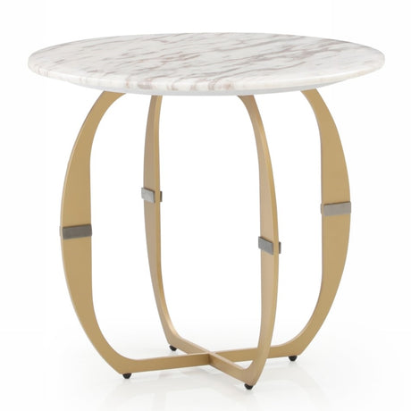 Echo - Modern Marble End Table - View Image 1