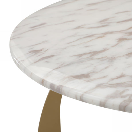 Echo - Modern Marble End Table - View Image 1