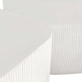 Alma Concrete Outdoor Coffee Table - White by Uttermost - View 4