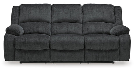 Ashley Slate Draycoll Reclining Sofa - Chenille | Home Elegance USA